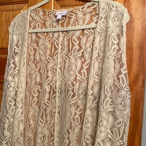 Lularoe joy ivory/cream colored gorgeous!